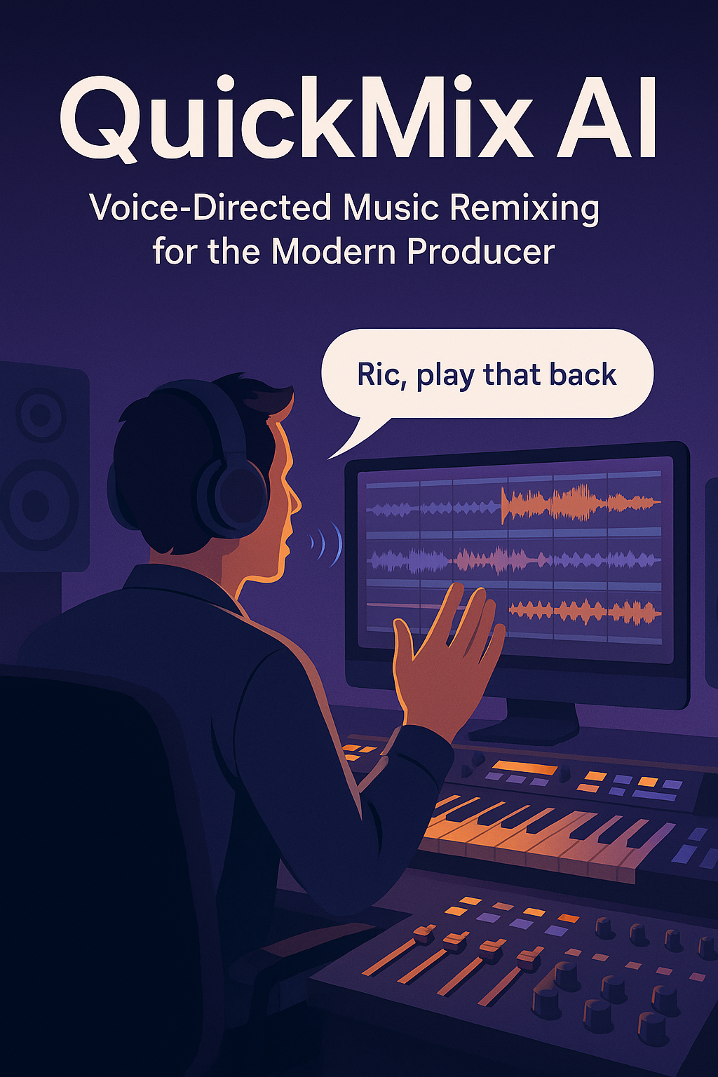 QuickMix AI: Voice‑Directed Music Remixing for the Modern Producer