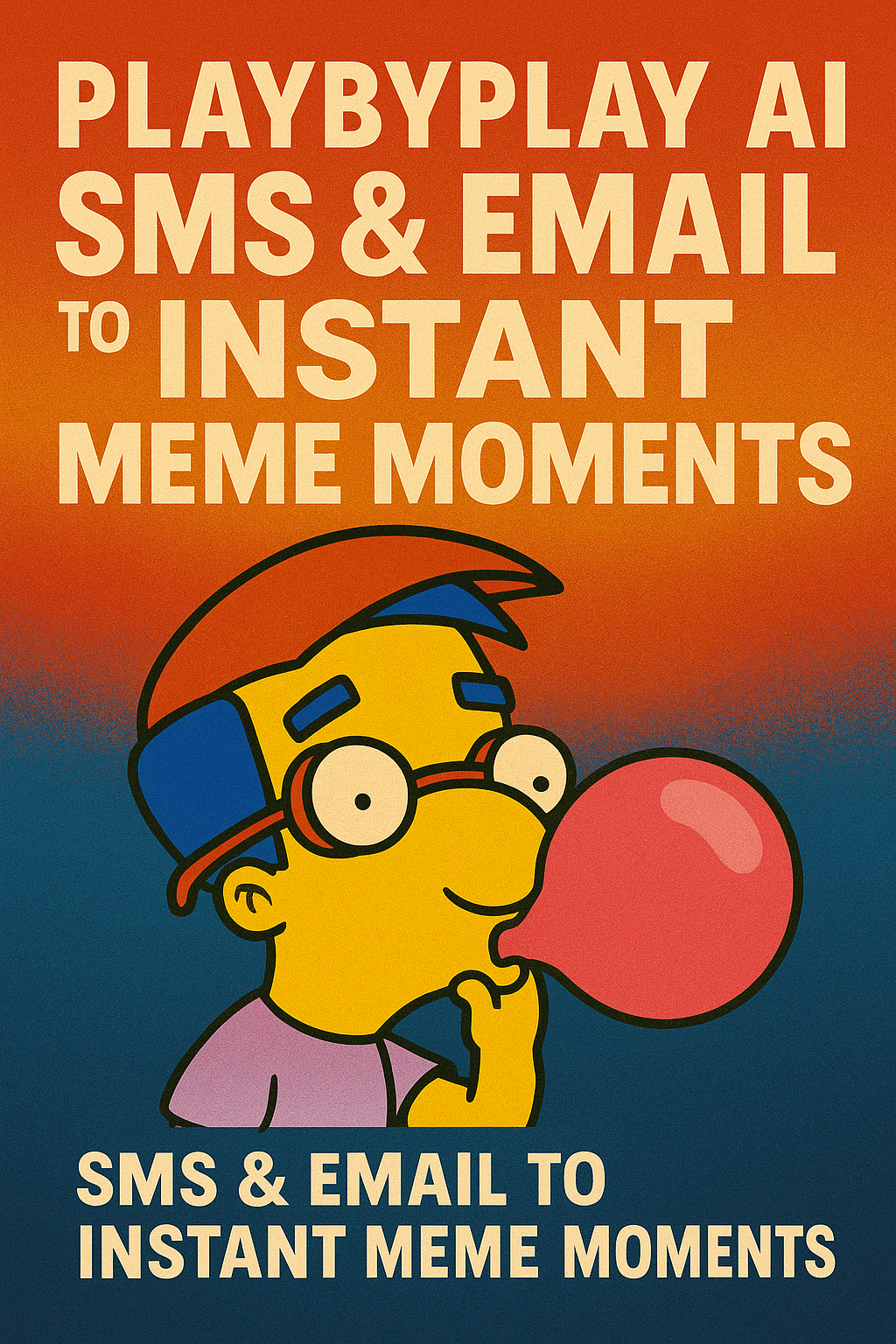 PlayByPlay AI: SMS & Email to Instant Meme Moments